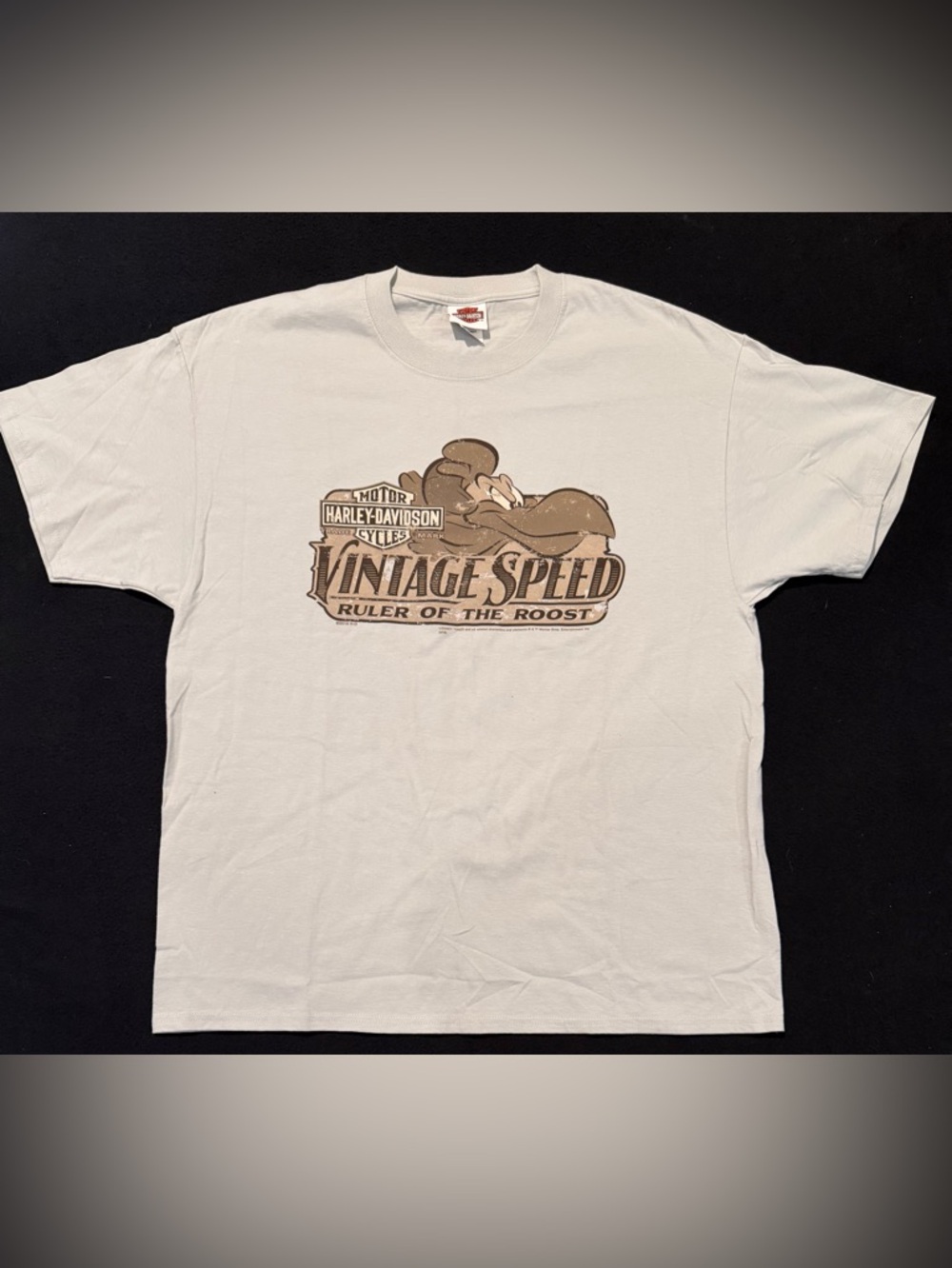 Harley-Davidson Foghorn Leghorn Sales Reps Dead Stock Mens XL Extremely‎ Rare